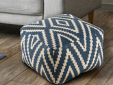 James - siège cube - kilim - coton - 55x37x55 cm